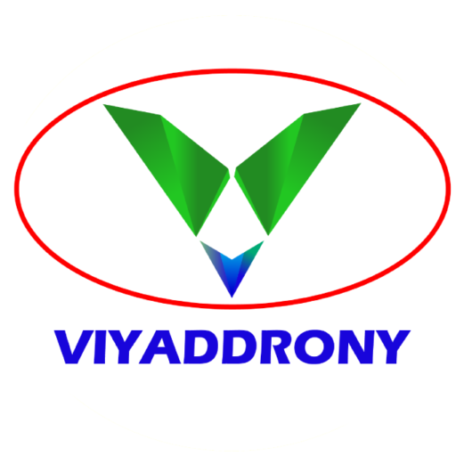 "Viyaddrony Research and Development Association official logo representing aerospace innovation and UAV technology."