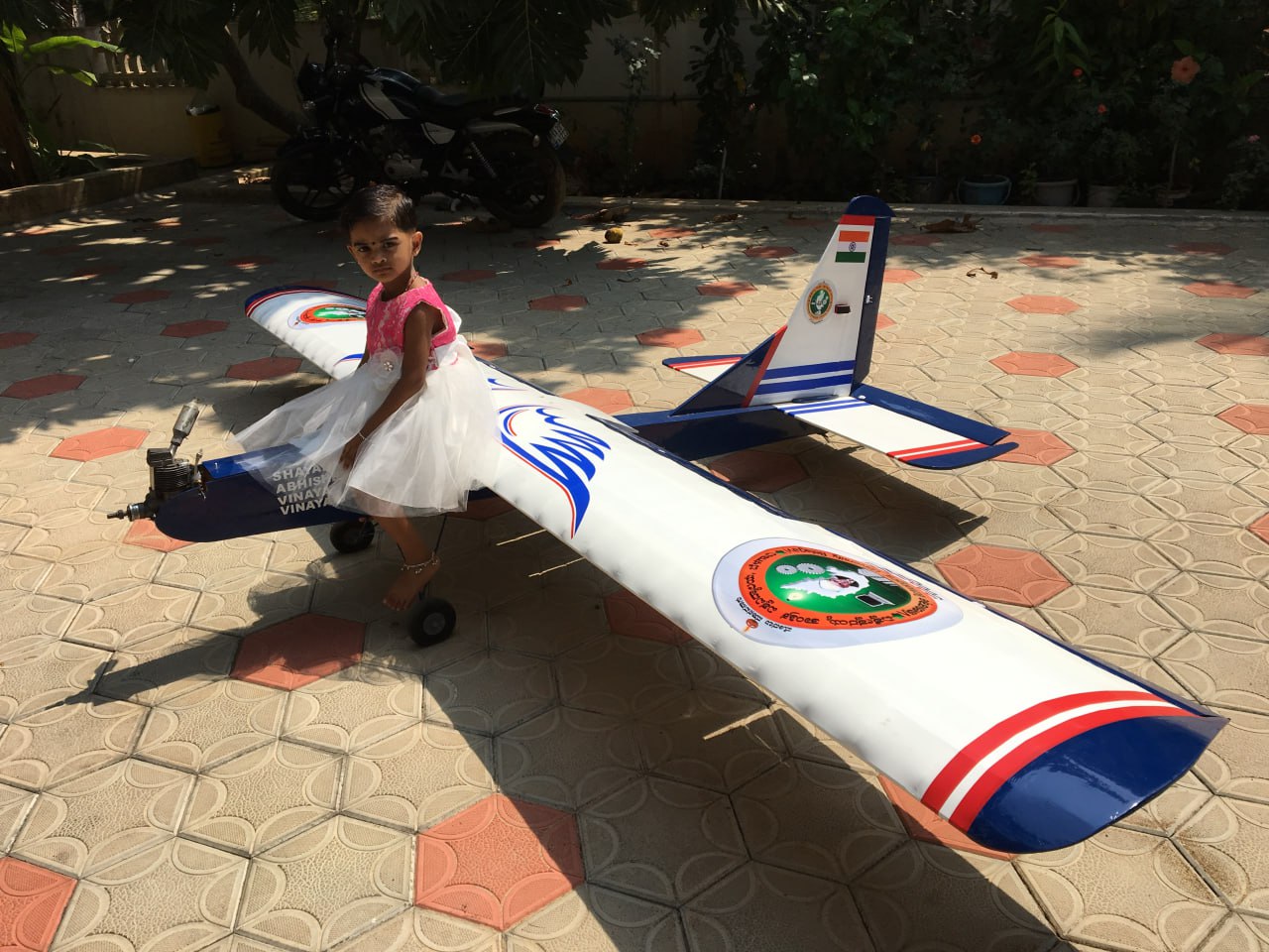 High-Lift Unmanned Aerial Vehicle (UAV) recognized in the India Book of Records.